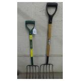Scotts and True Temper Garden Forks