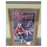 Remington Bullet Knife Poster and Knife