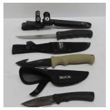 Buck And Camillus Knives