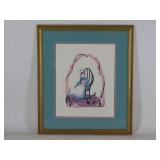 P. Buckley Moss Framed Nurse Print