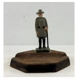 Civil War Cast Iron Figural Ashtray