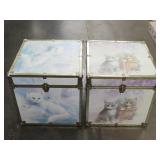 Cat Decor Storage Trunks