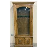 Oak Gun Cabinet