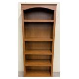 Mahogany Finish Bookcase
