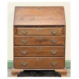 Walnut Slant Front Desk
