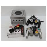 Nintendo GameCube Console and Controllers
