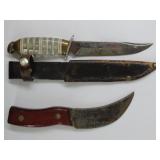 Vintage Knives With Sheath