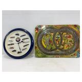Lionel Clock and Train Tray