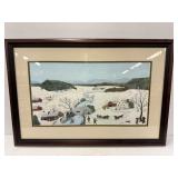 After Grandma Moses Framed Print