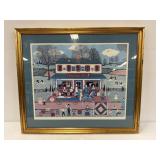 Framed Cate Mandigo Print