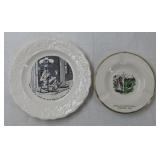 Black Americana Ceramic Plates