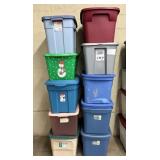 Plastic Storage Totes