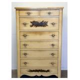 L Hitchcock Painted Chest of Drawers