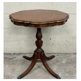 Imperial Grand Rapids Mahogany Piecrust Pedestal