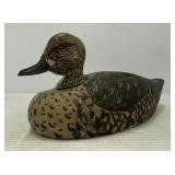 Green Wing Teal Duck Decoy