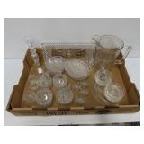 Cut and Pressed Glass Lot