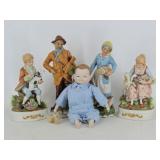 Porcelain Figurines and Doll