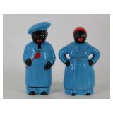 Black Americana Salty and Peppy Shakers