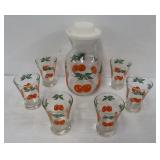 Orange Juice Pitcher Set