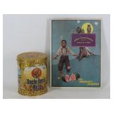 Uncle Bens Tin & Midnight Shopper Sign