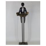 Black Americana Iron Butler Stand