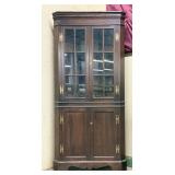 Mahogany Corner Cabinet