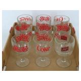 Pepsi, Coke and Schlitz Goblets