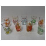 Vintage Archie Comics Juice Tumbler Glasses