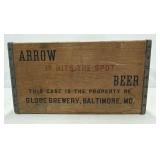 Arrow Beer Wooden Crate