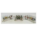 Virginia and Bird Drinking Glasses