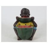 Black Americana Watermelon Figural Holder