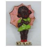 Black Americana Cast Iron Wall Hook
