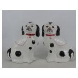Pair of Ceramic Staffordshire Style Dogs