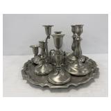 Pewter and Metal Serving Items