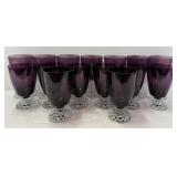 Amethyst Stemmed & Footed Glasses