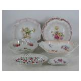 Floral Porcelain Serving Dishes