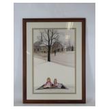 P. Buckley Moss Framed Print