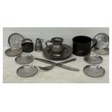 Pewter and Tin Tableware