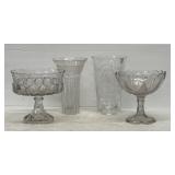 Cut and Pressed Glass Tableware