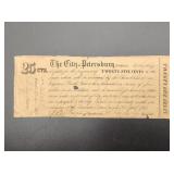April 23, 1861 Petersburg VA 25 cts Note Issued 3