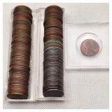 Lincoln Wheat Cents Incl 1943 Steel (115)
