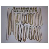 Vintage Glass Pearl Necklaces etc