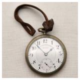 Howard Pocket Watch w/ Leather Strap