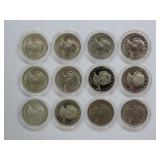 12 Susan B. Anthony Dollar Coin 1979-1999