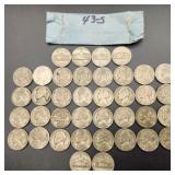 1943-S Wartime Silver Nickels (38)