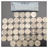 1943-S Wartime Silver Nickels (41)