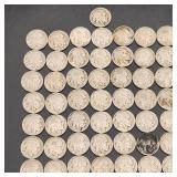 1920-29 & No Date Buffalo Nickels (50)