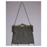 Vintage German Silver Chainmail Purse