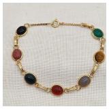 14K Gold Scarab Bracelet
