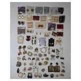Selection of Clip On, screw back & Pierced Earring